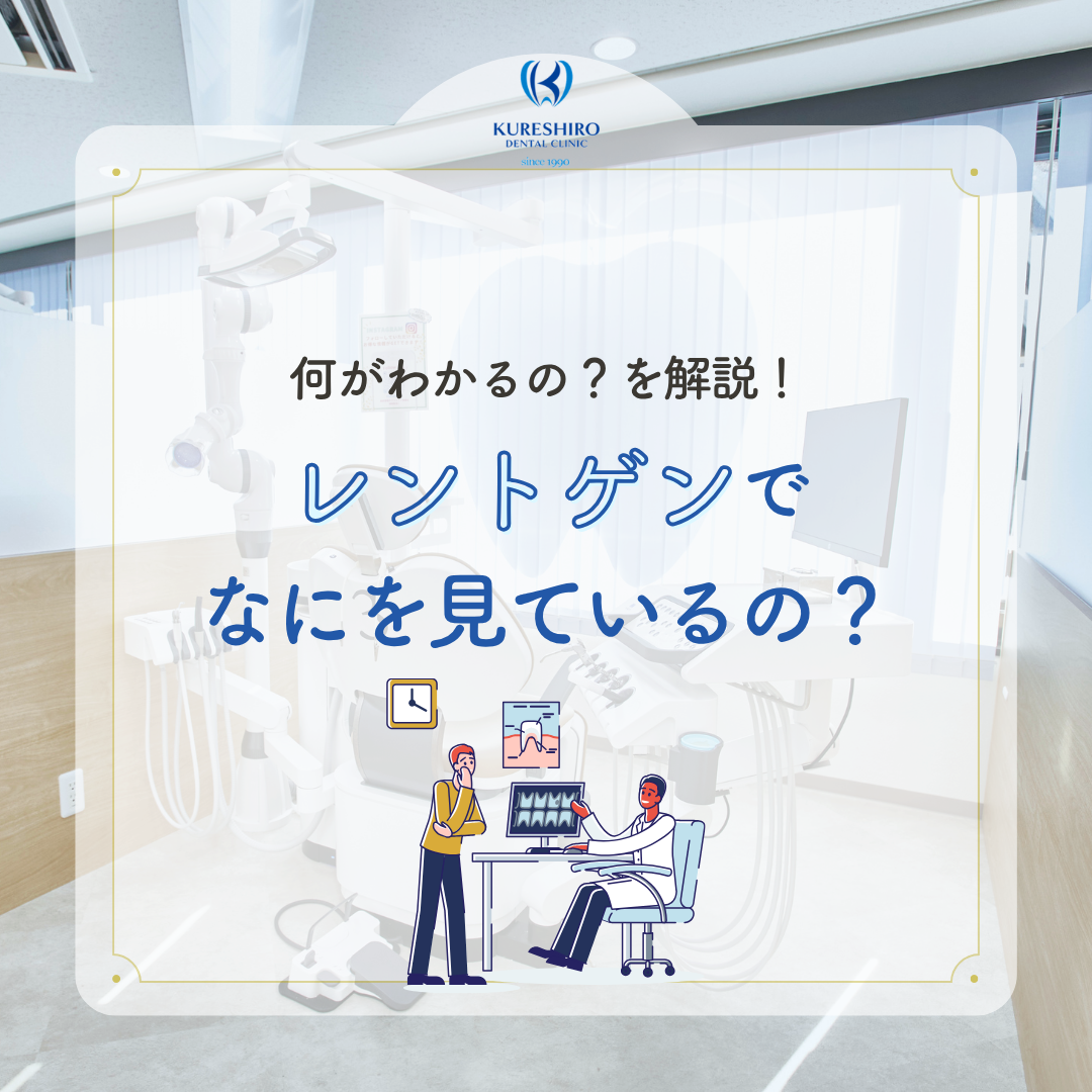 何がわかるの？を解説！レントゲンで何を見ているの？